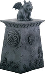 Dark Smiling Gargoyle Sitting Box