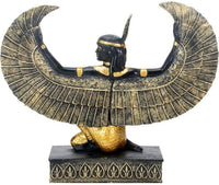 SUMMIT COLLECTION Ancient Egypt Black and Gold Maat Statuette