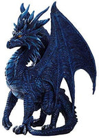 ABZ Brand Fantasy Medieval Winged Color Standing Dragon Figurines 8 inches Tall