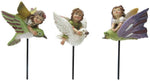 Pacific Giftware Mini Fairy Garden Fairies Stakes Set of 3 Decorative Mini...