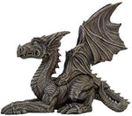 Pacific Giftware Garden Winged Dragon Stone Finished Collectible Figurine