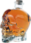 Novelty Glass Skull Face Decanter Vodka Wine Bottle Holder