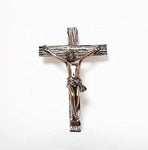PTC 8.25 Inch Jesus on Crucifix Bronze Finish Religious Statue Figurine