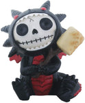 Furrybones Black Scorchie Character Themed Decorative Figurine