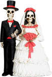 Dod Wedding Couple Skeleton Collectible Sculpture Art