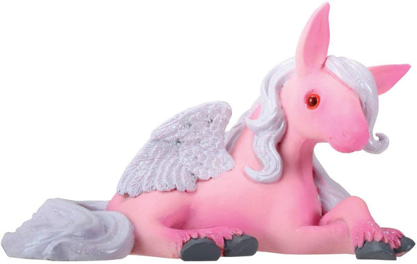 5 Inch Acadia The Pink Pegasus with White Hair and Wings Figurine