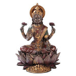 Lakshmi on Lotus Hinduism Display Statue