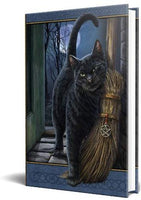 Lisa Parker A Brush with Magick Black Cat Hard Cover Embossed Collector Journal Book