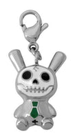 SUMMIT COLLECTION Furrybones Bunny Bun Bun Skeleton Boy Key Chain Charm
