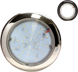 MARINE BOAT LED BRIGHT SUPER SLIM CEILING LIGHT 5"D SURFACE MOUNT EASY INSTALL