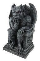 THE THINKER Medieval Gargoyle Statue Thinking
