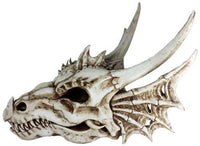 Pacific Giftware Ancient Jurassic Fossil Dinosaurs Agujaceratops Dragon Large Skull Head with Wing