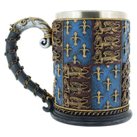 Pacific Giftware Medieval Times Coat of Arms Mug Tankard 13oz