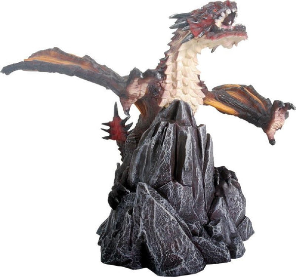 YTC Summit International Fiero Dragon Standing on Rock Statue Figurine Mythical Fantasy Decoration New