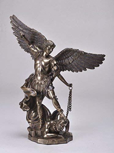 PTC 10.25 Inch Saint Michael The Famous Archangel Resin Statue Figurine