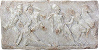 Battle Between Greeks and Amazones Replica Wall Plaque Sculpture