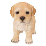 Realist Look Labrador Puppy Standing Resin Figurine Statue