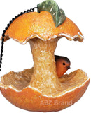 ABZ Brand Garden Farm Colorful Fruits Hanging Wild Bird Feeder (Orange)