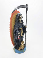 Pacific Giftware Santa Muerte Saint of Holy Death Standing Religious Statue 7.25 Inch Black Magic Protection Santisima Muerte Sculpture