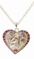Mystica Collection Jewelry Necklace - Heart Bastet