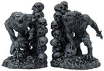 Werewolves Werewolf & Skulls Fantasy Set of Bookends Book Ends