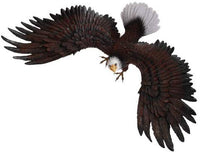 Pacific Giftware Majestic Eagle Wings of Glory American Bald Eagle Wall Decor Sculpture 18 Inch
