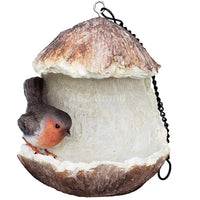 ABZ Brand Garden Farm Colorful Fruits Hanging Wild Bird Feeder (Coconut)