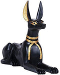 ABZ Brand Ancient Egyptian Guardian Lying Anubis Figurine Statues
