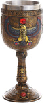 Pacific Giftware Ancient Egyptian Winged Horus Falcon Ceremonial Chalice Cup 7oz Wine Goblet