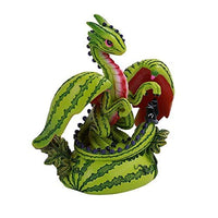 Pacific Giftware PT Watermelon Small Dragon Home Decorative Resin Figurine