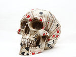 Poker Skull Stash Box / Container Playing Cards