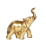 Pacific Giftware Golden Elephant Set of 2 Lucky Home Decor