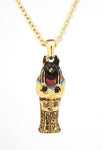 Lead-free pewter Necklace - Anubis