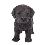 PACIFIC GIFTWARE Realistic Chocolate Labrador Puppy Resin Figurine