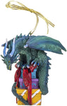 PACIFIC GIFTWARE Ruth Thompson Fantasy Dragon Christmas Tree Hanging Ornaments Holiday Festive Decoration