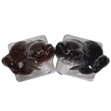 PACIFIC GIFTWARE We're Not Fat Huskies Ceramic Salt and Pepper Shakers Set