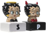 Betty Boop Angel & Devil Salt and Pepper Shakers Set of 2