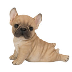 PACIFIC GIFTWARE Realistic Animal French Bulldog Puppy Collectible Home Decor Figurine