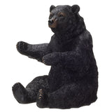 PACIFIC GIFTWARE Black Bear Wine Holder Resin Figurine Statue