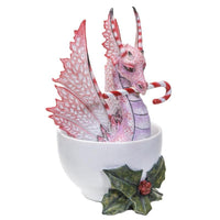 Amy Brown Art Perfectly Peppermint Dragon Christmas Fairy Collection