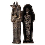 BOTEGA EXCLUSIVE Ancient Egyptian Mummification Mummy Cases Coffins Sarcophagus with Mummy (Anubis)