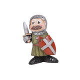 PACIFIC GIFTWARE Medieval Knight Mini Resin Figurine Set of 4