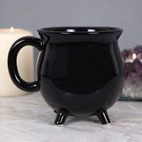 SUMMIT COLLECTION 12 fl oz Witch's Brew Cauldron Mug Ceramic Drinkware Halloween Decor Tabletop Decoration