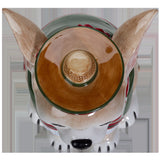 Festival Loving Chihuahua Wearing a Traditional Mexican Poncho Ceramic Cookie Jar