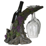 PACIFIC GIFTWARE The Tree Goddess Wine and Glass Holder Resin Figurine Statue