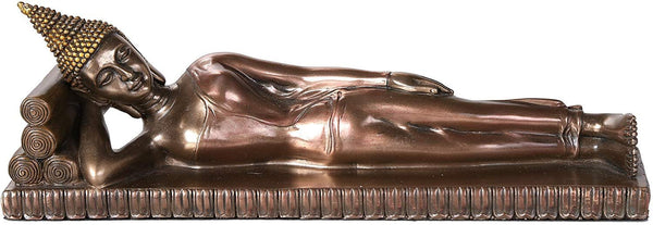 Pacific Giftware Sleeping Reclining Buddha Nirvana Meditation Desktop Figurine