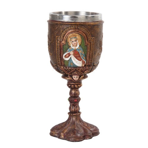 Immaculate Heart of Mary Goblet Religious Wine Jesus