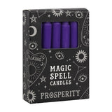 PACIFIC GIFTWARE Unscented 4 inches Tall Magic Spell Chime Candles Witchcraft Supplies for Personal Wiccan Altar, Spells, Charms & Rituals - Pack of 12