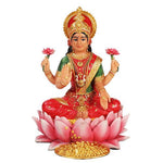 PACIFIC GIFTWARE Lakshmi Hindu Goddess on Lotus Statue Sculpture
