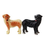 PACIFIC GIFTWARE Labrador Ceramic Dog Magnetic Salt and Pepper Shaker Set